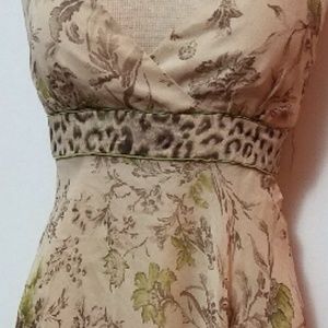 Pretty silk chiffon dress,-Welcome to the Jungle!